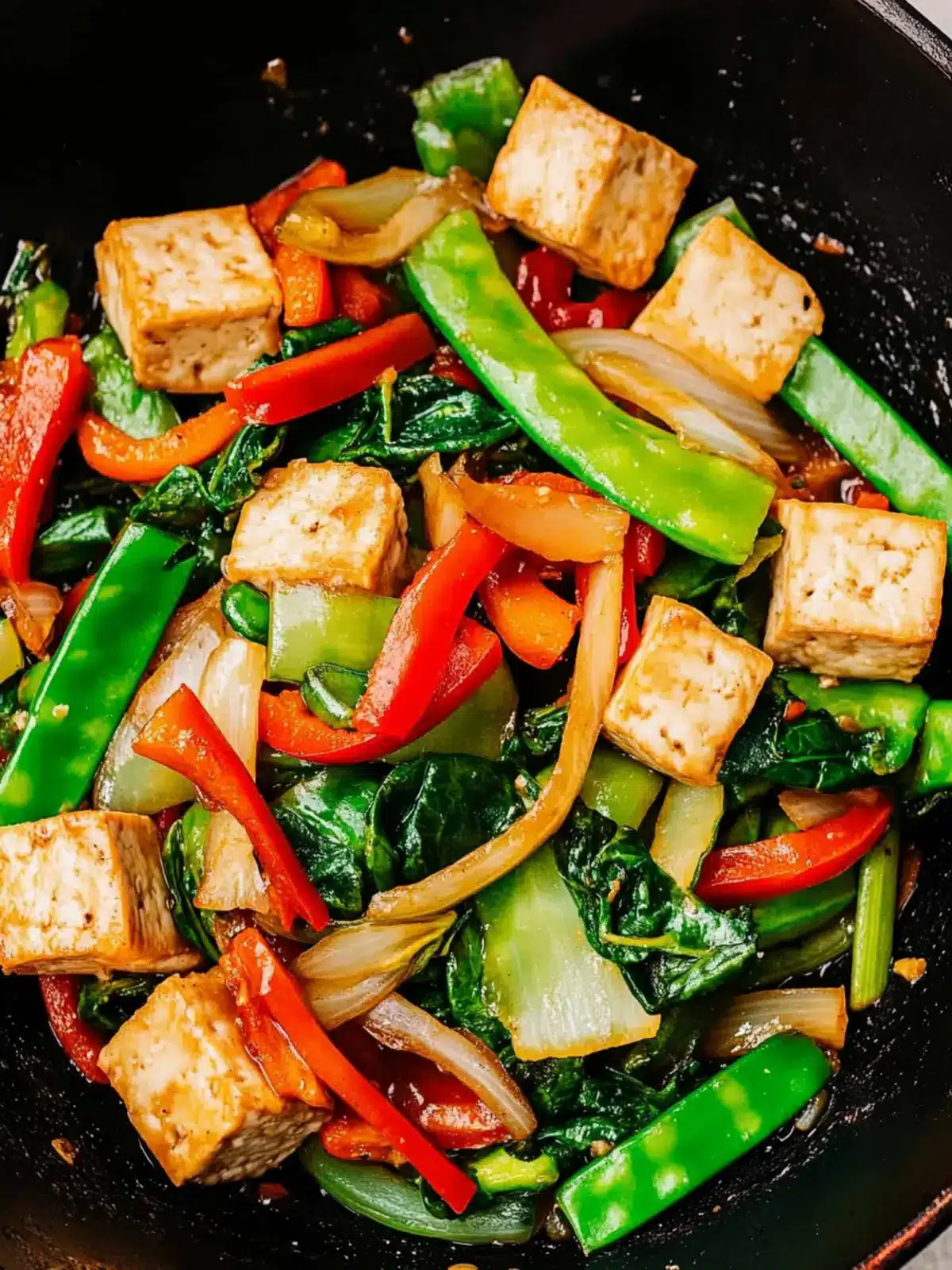 Stir-Fry with Tofu and Vegetables