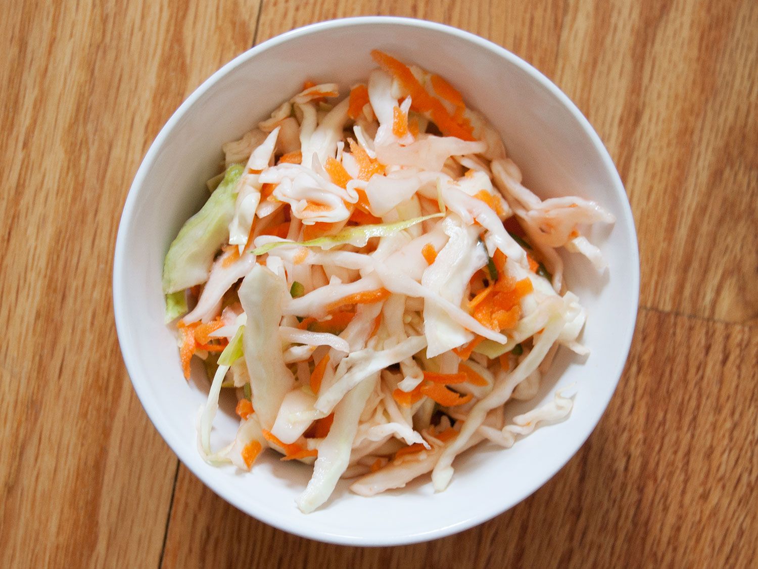 Pickled Salvadoran Curtido with Cabbage and Carrots