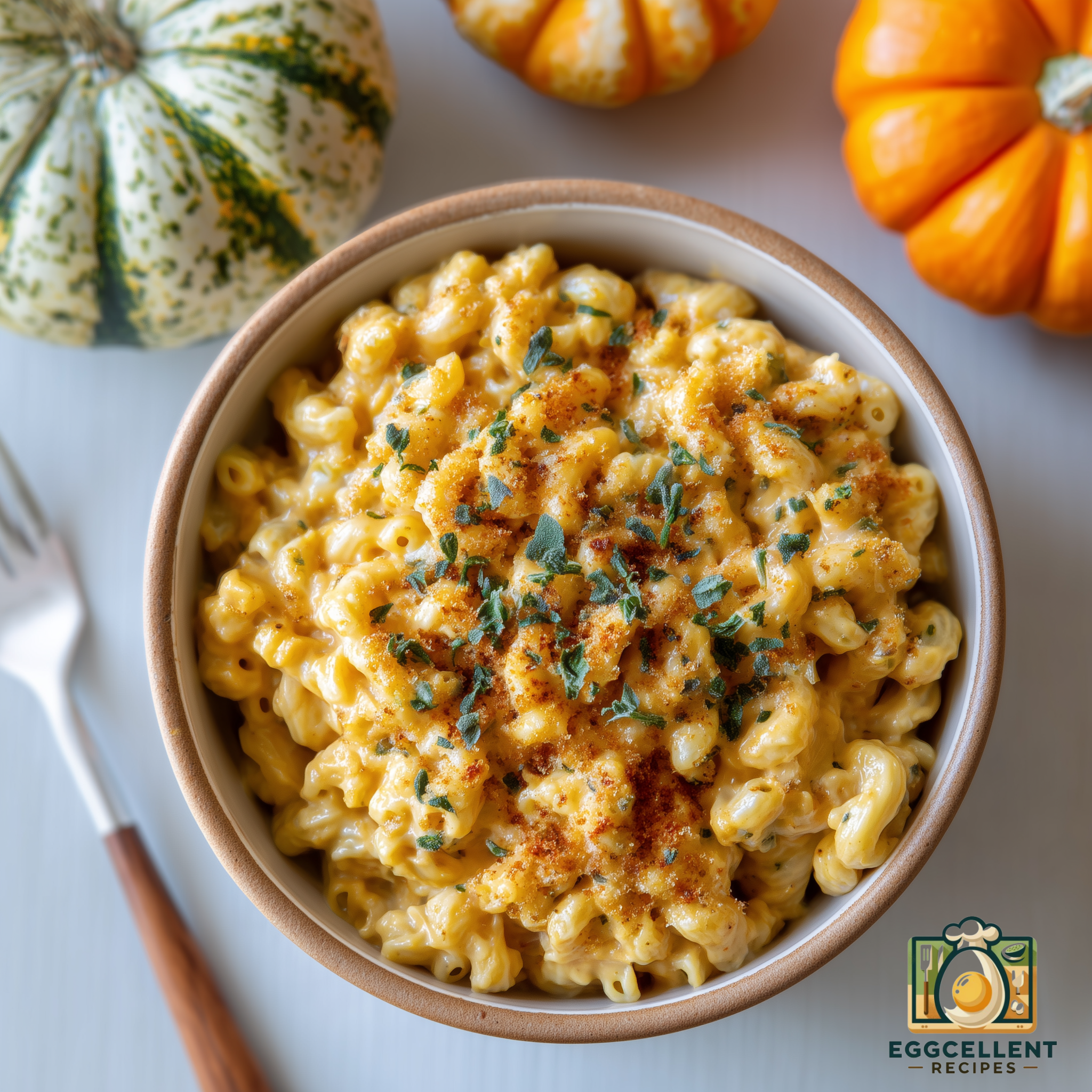 Creamy Pumpkin Macaroni and Cheese