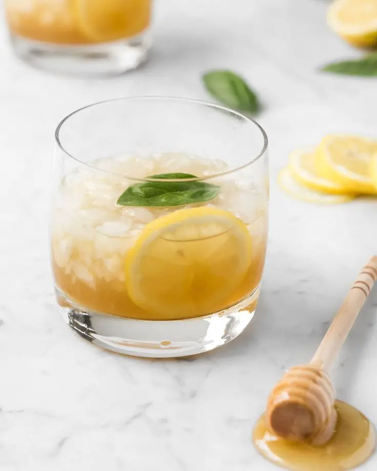 Honey-Basil Gin Cooler