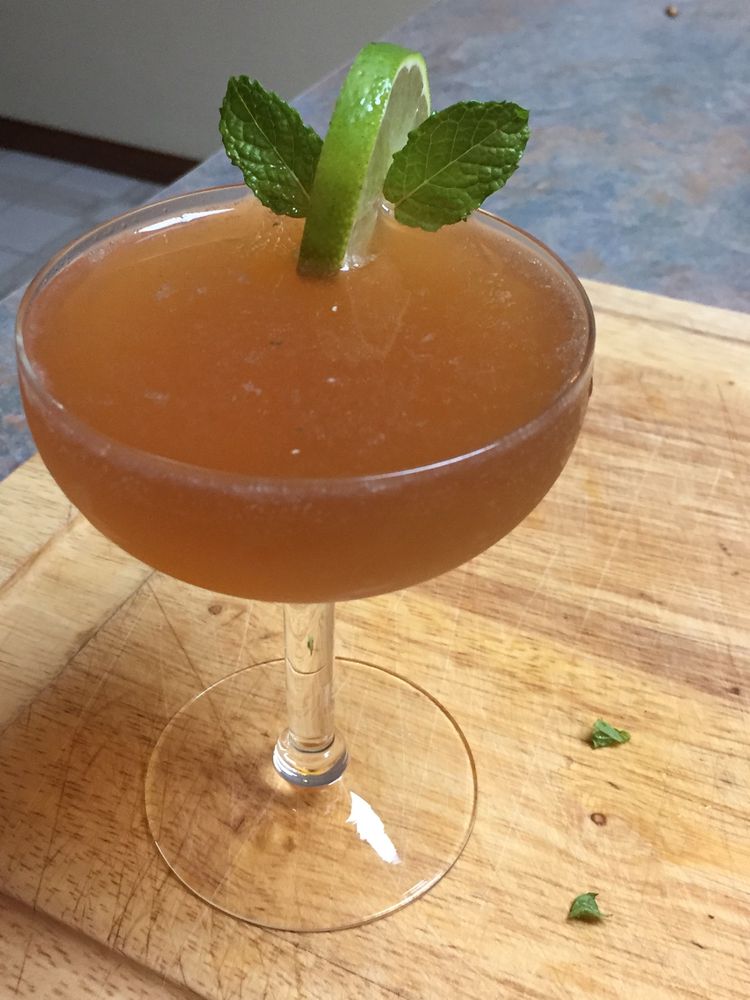 Spiced Rum and Ginger Old Cuban