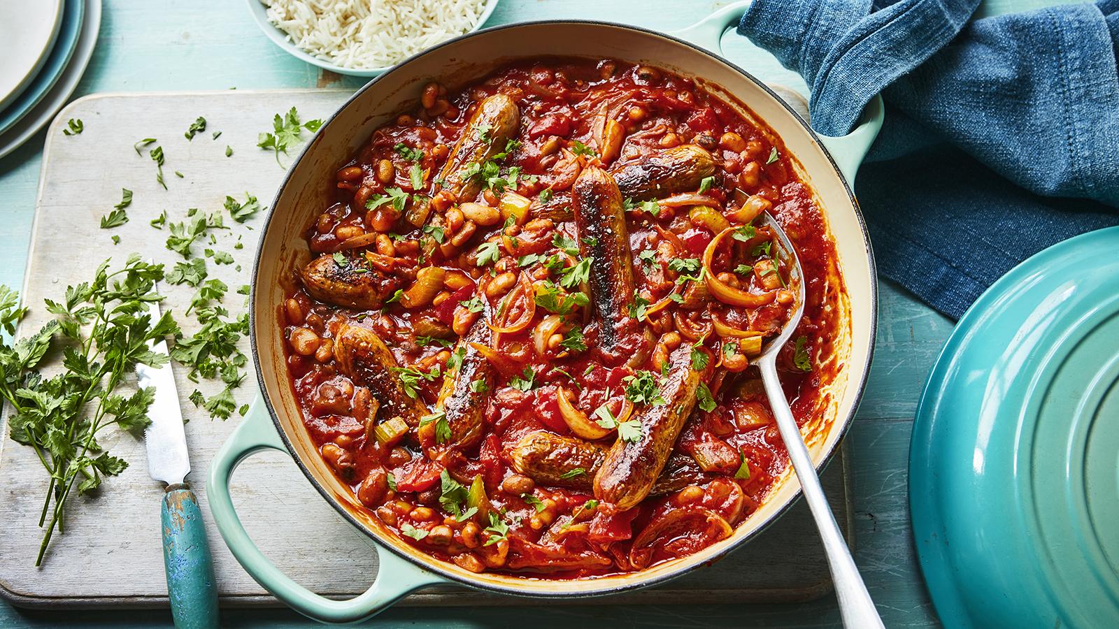 One-Pot Spicy Tomato and Black Bean Stew