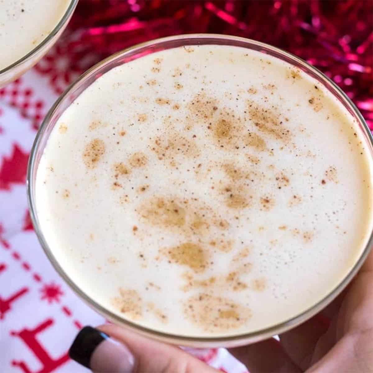 Honey-Spiced Bourbon Flip