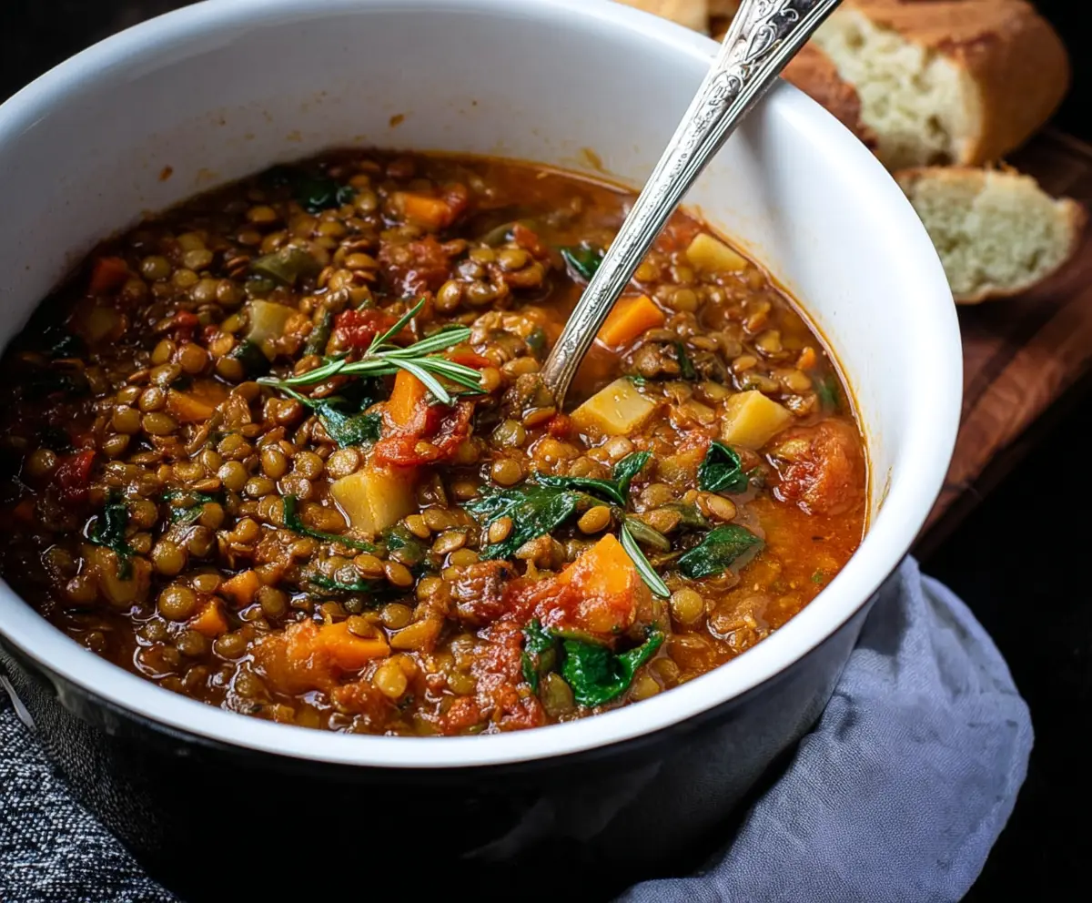 Underground Shelter Hearty Lentil Stew