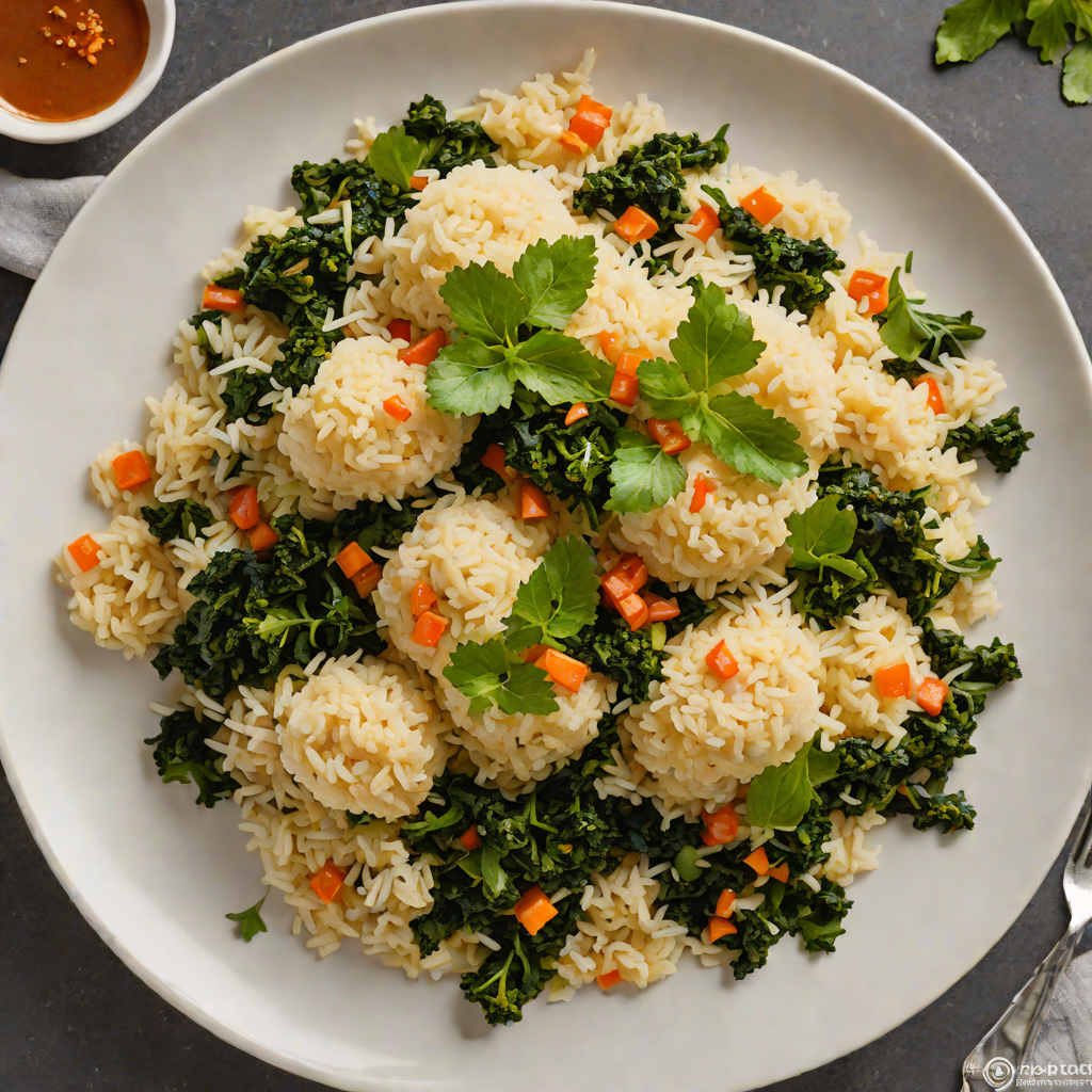 Coconut-Infused Kenyan Ugali with Braised Sukuma
