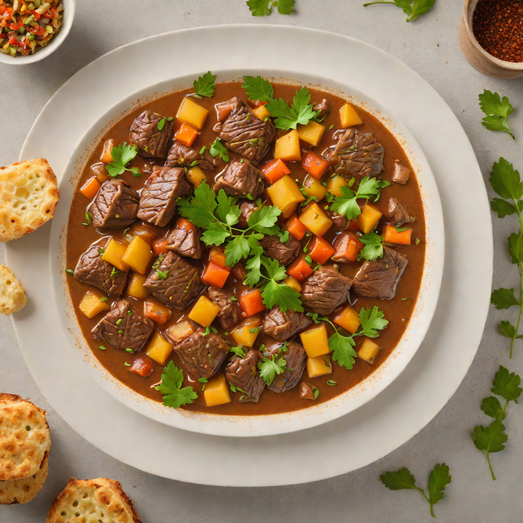 Spiced Punch-Style Caribbean Beef Stew