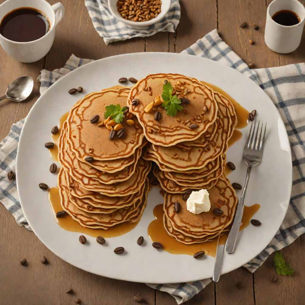 Ethiopian Coffee-Spiced Dessert Pancakes