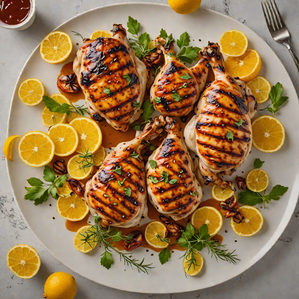 Hidden Spice Grilled Chicken with Charred Citrus Glaze