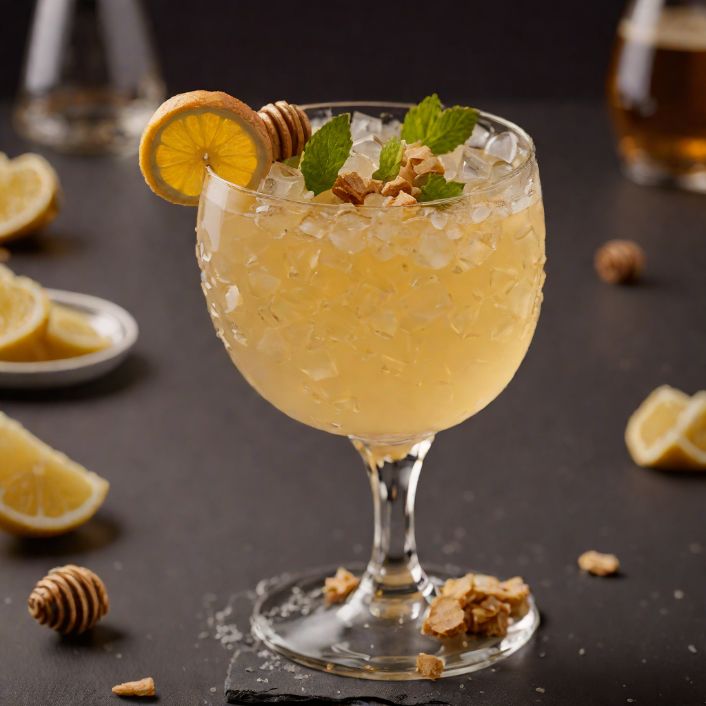 Hallsville Honey Ginger Fizz