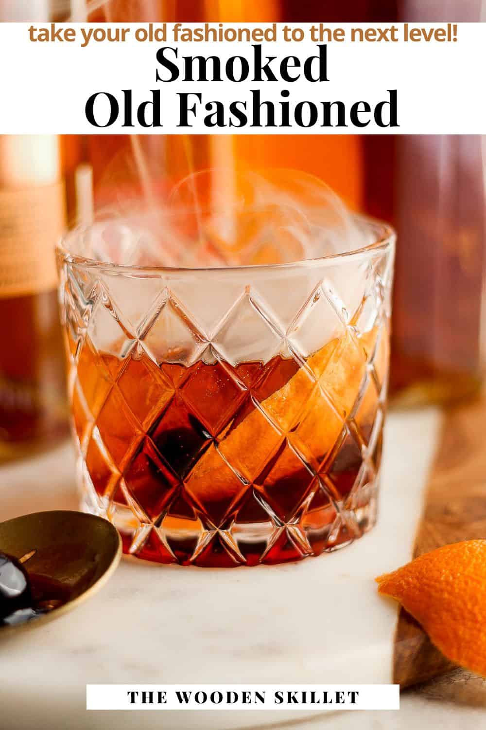 Smoked Teakwood Old Fashioned