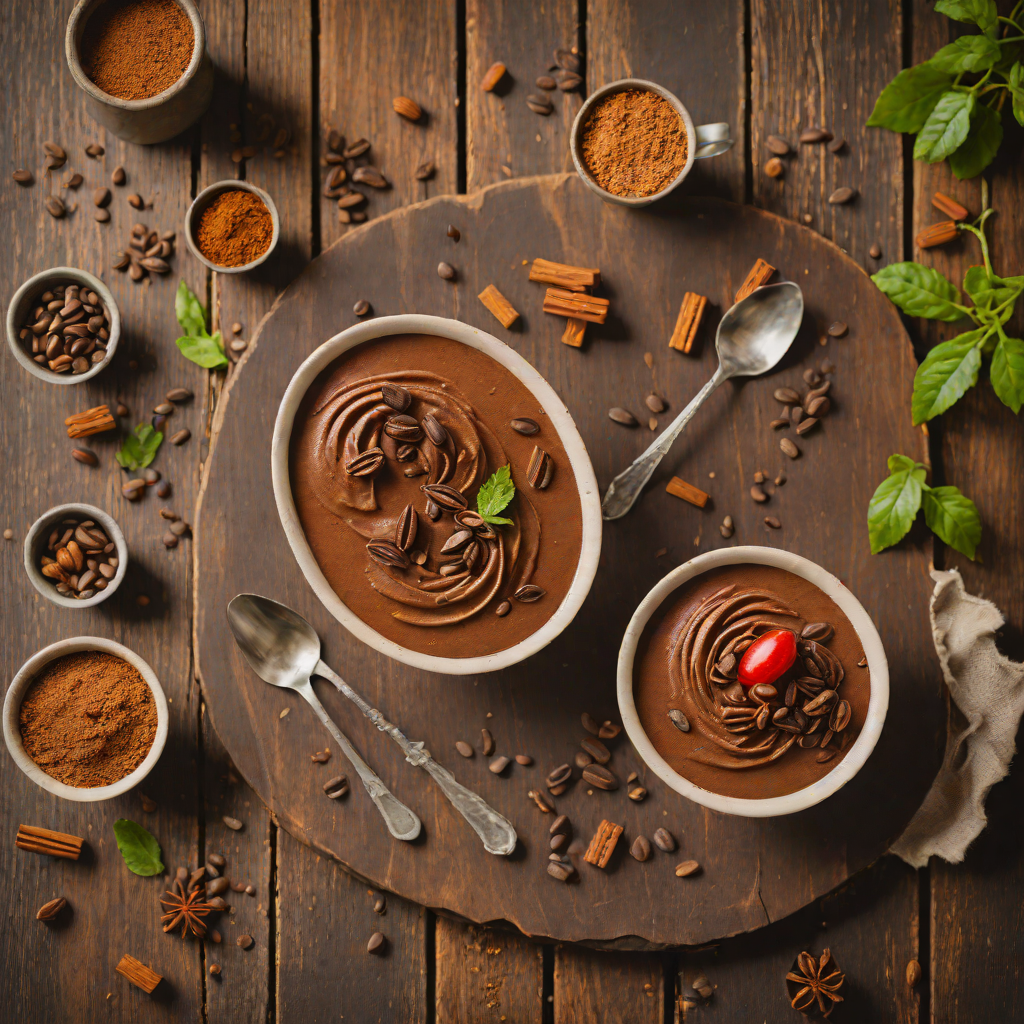 Ethiopian Coffee-Inspired Spiced Chocolate Mousse