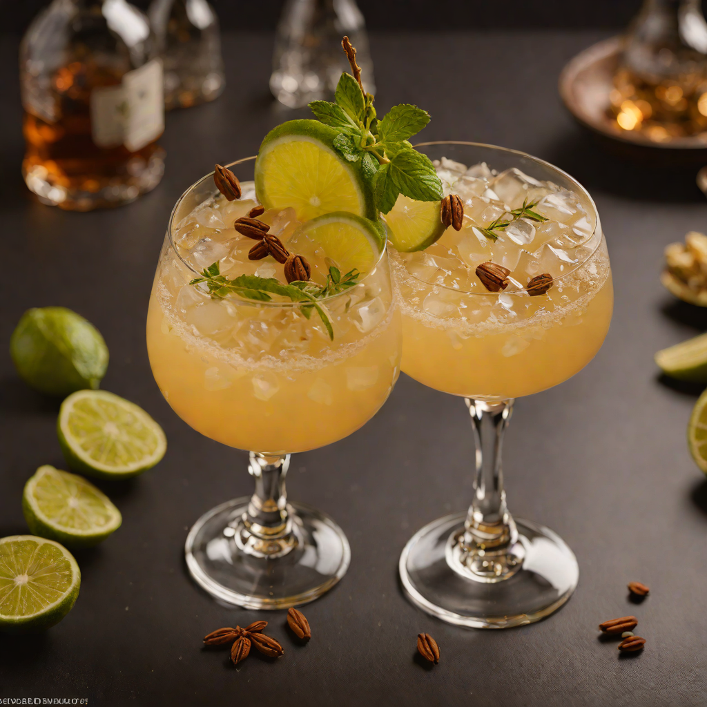 Spiced Hallsville Bourbon Sour