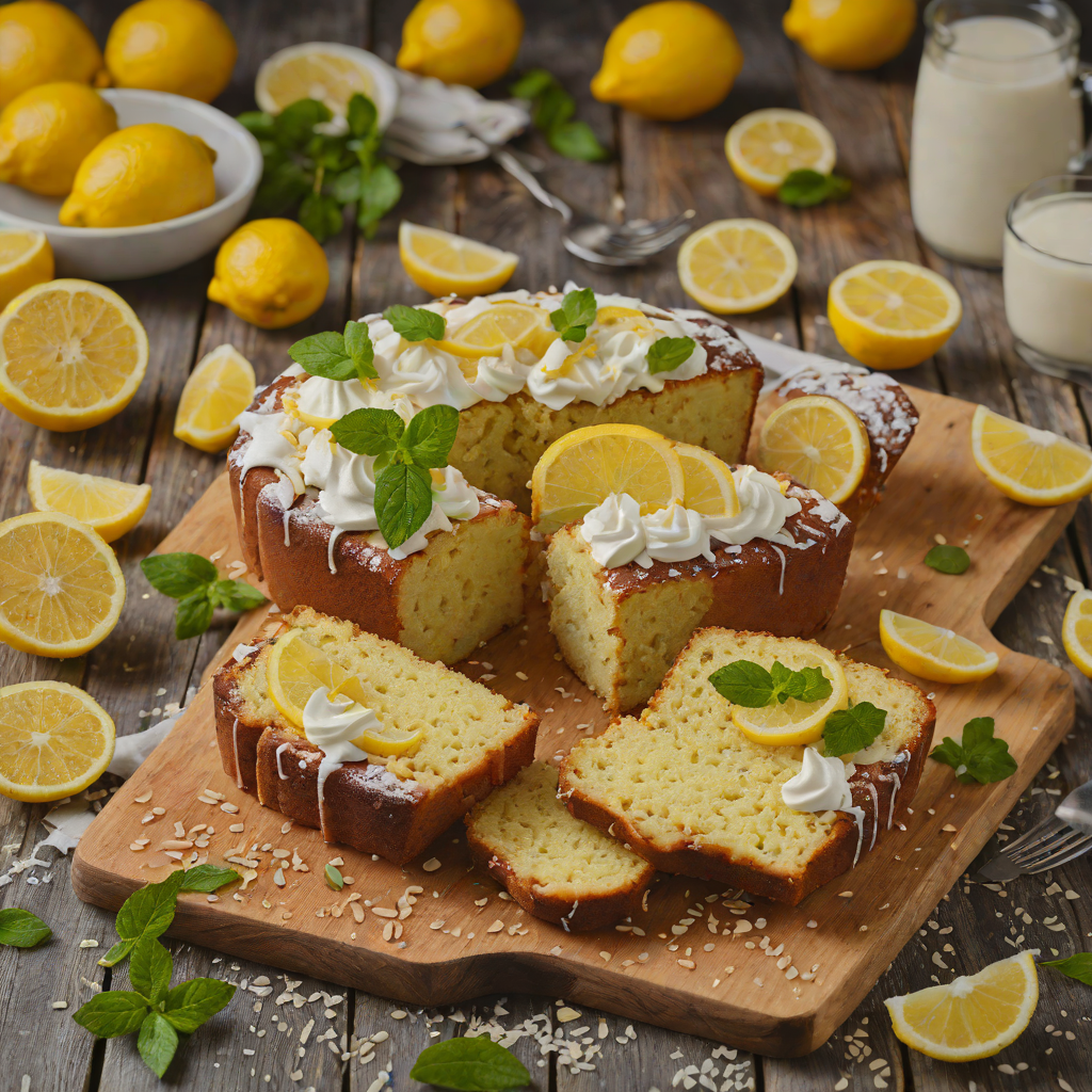 Lemon-Sour Cream Pound Cake with Zest