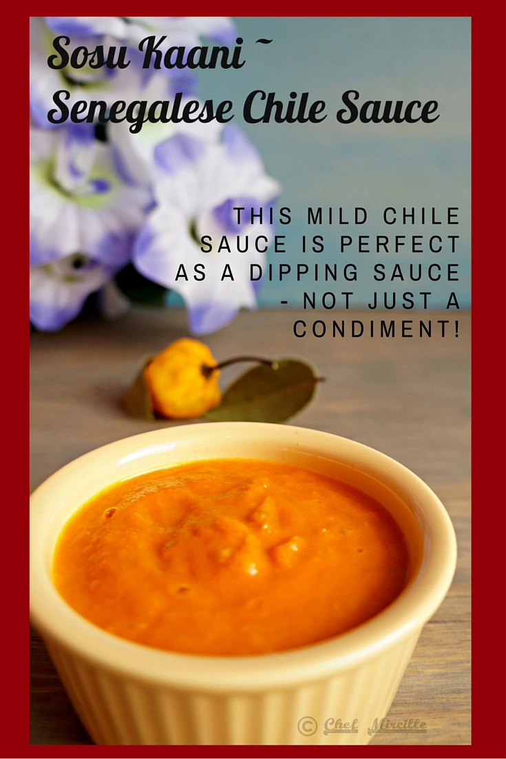 Spicy Senegalese Habanero Chile Sauce (Sosu Kaani)