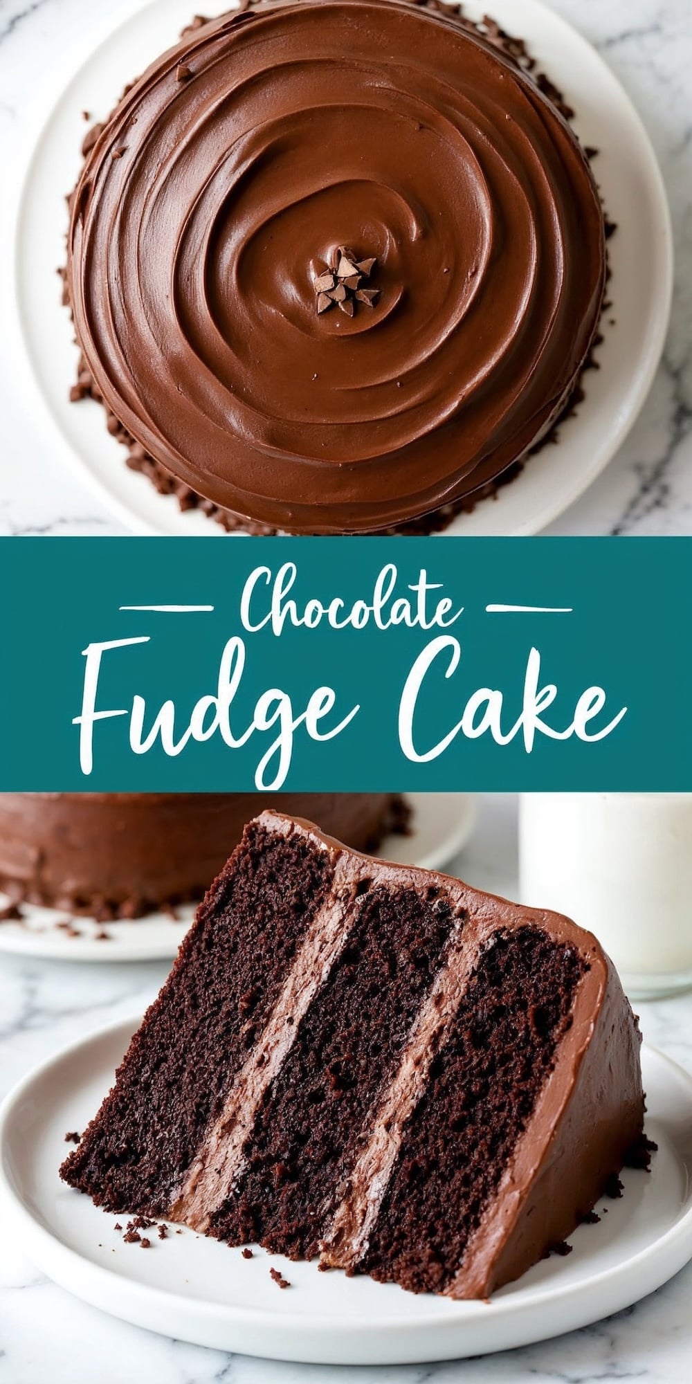 Small-Batch Chocolate Fudge Cakes with Cocoa Ganache