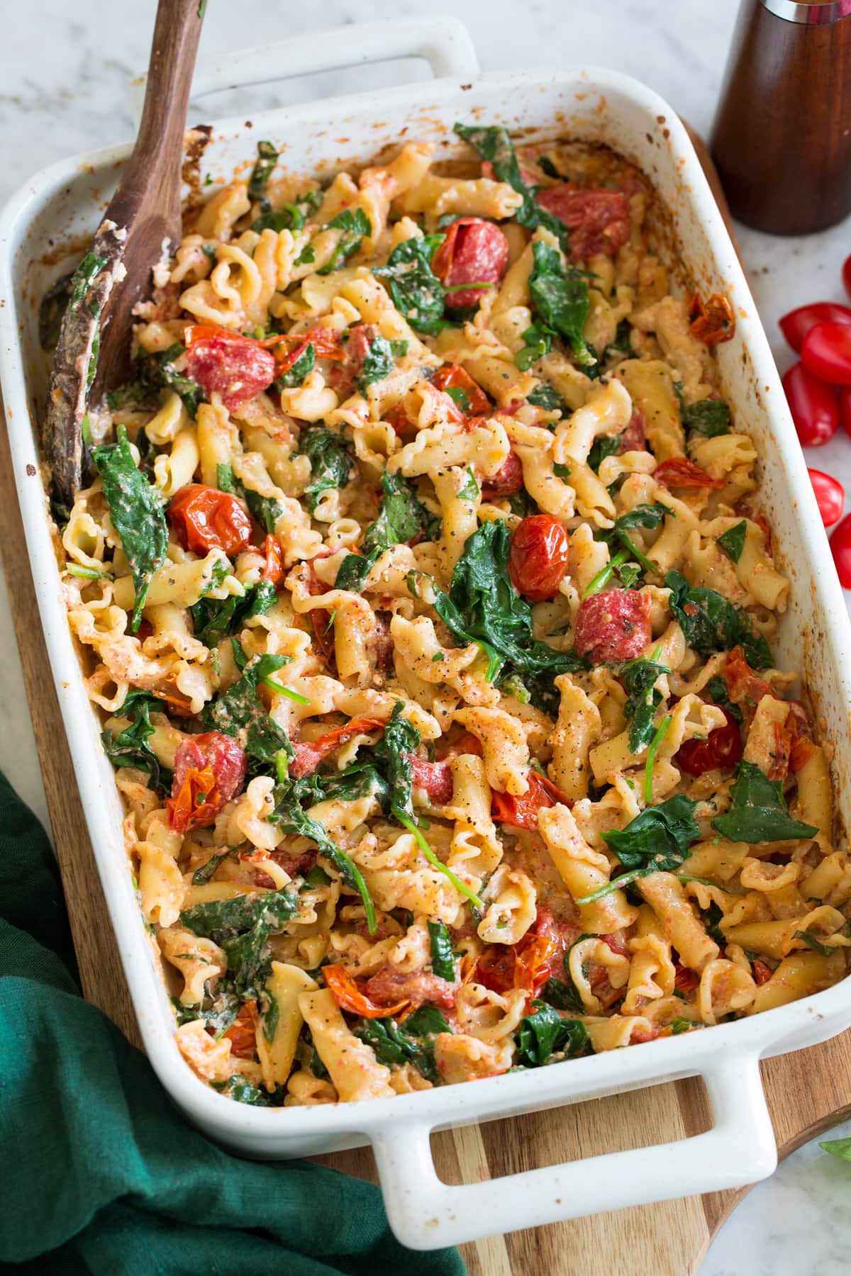 Baked Feta and Broccolini Pasta with Smoked Paprika