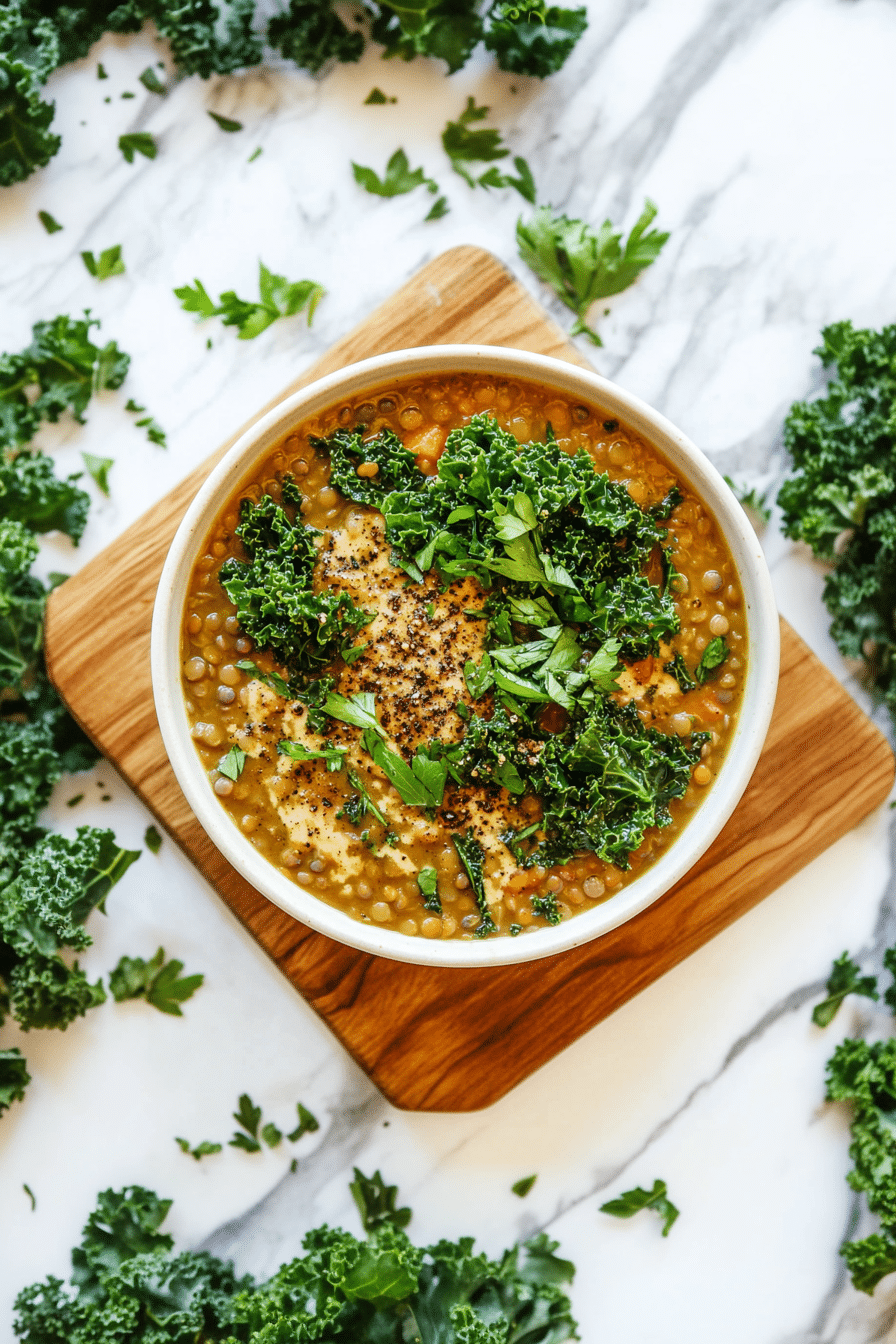 Pantry-Powered Lentil & Vegetable Soup