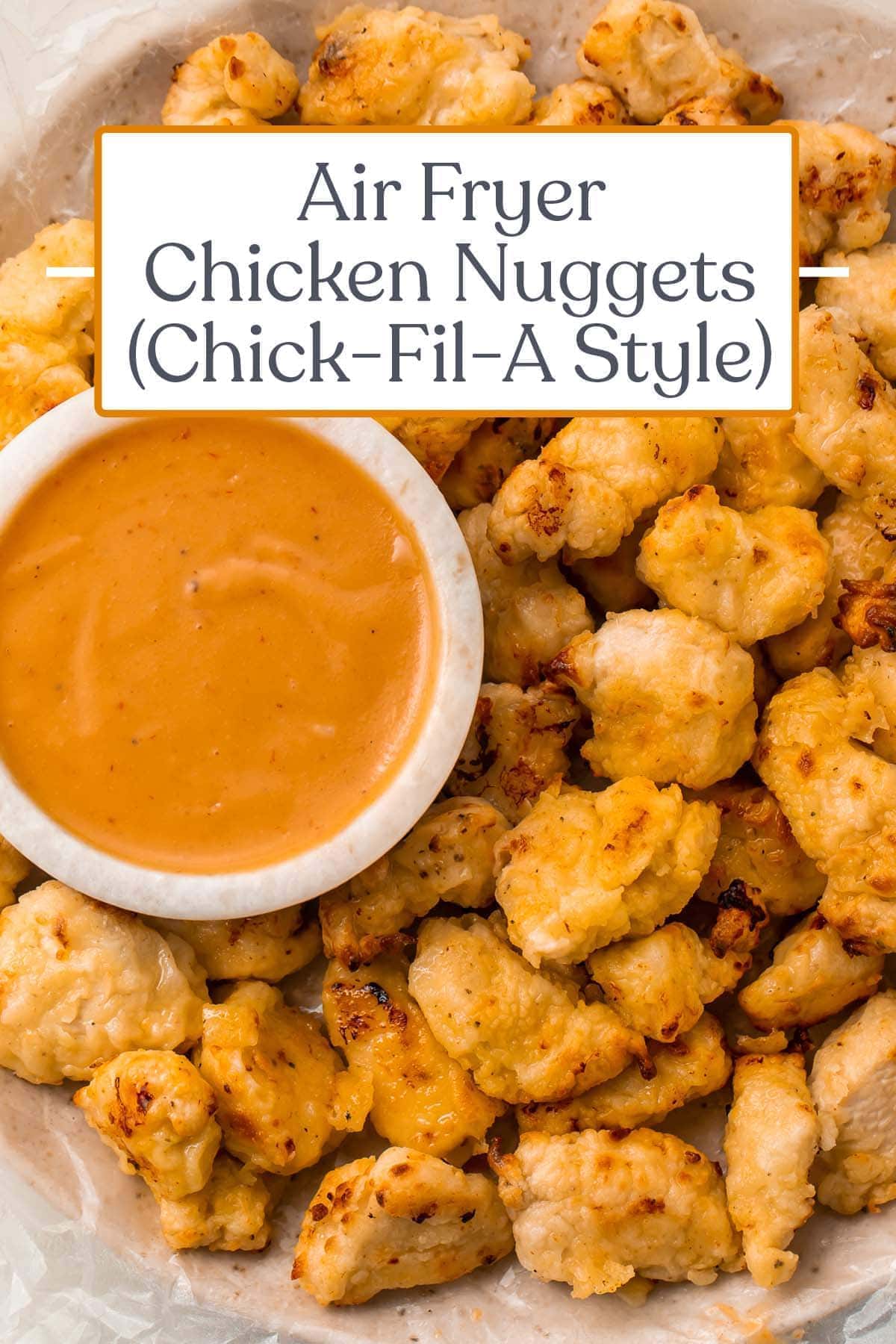 Air Fryer Paleo Chick-fil-A Style Chicken Nuggets