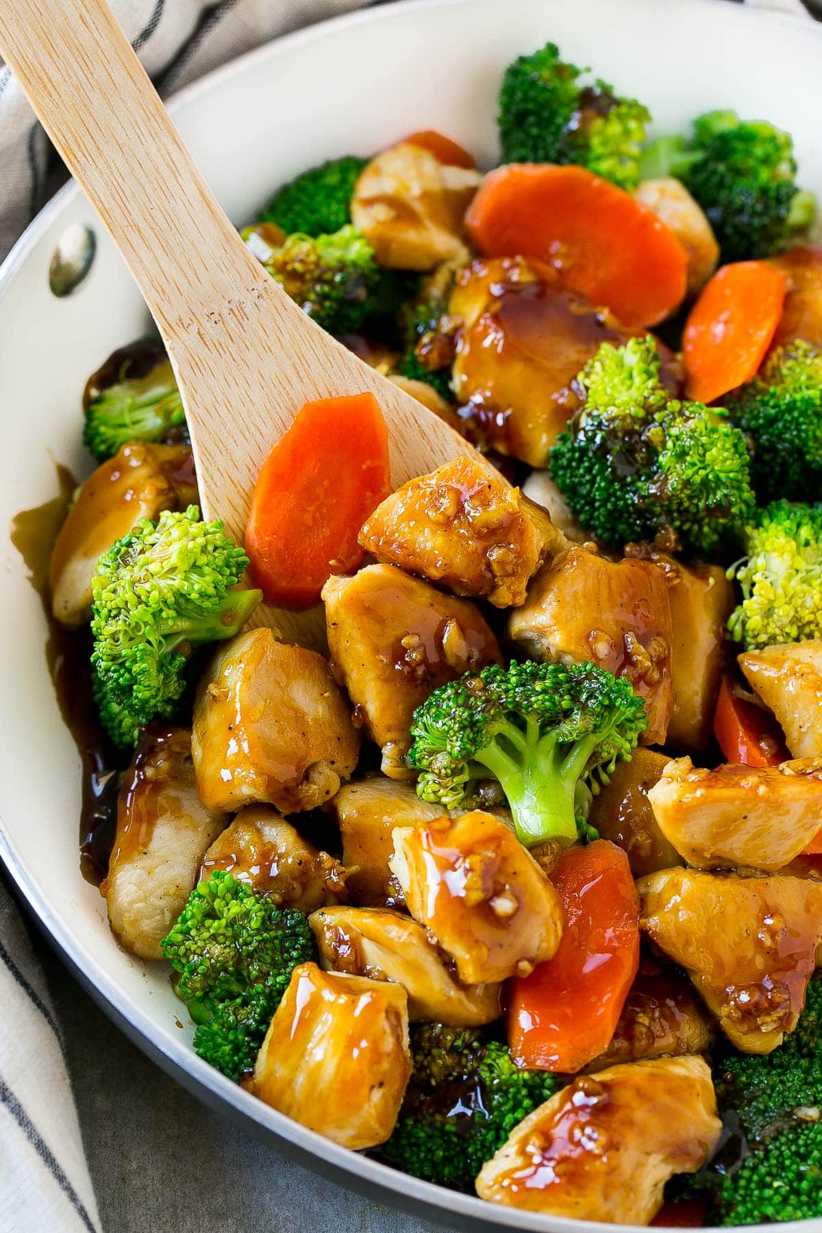 Honey-Garlic Chicken and Vegetable Sheet Pan Stir Fry