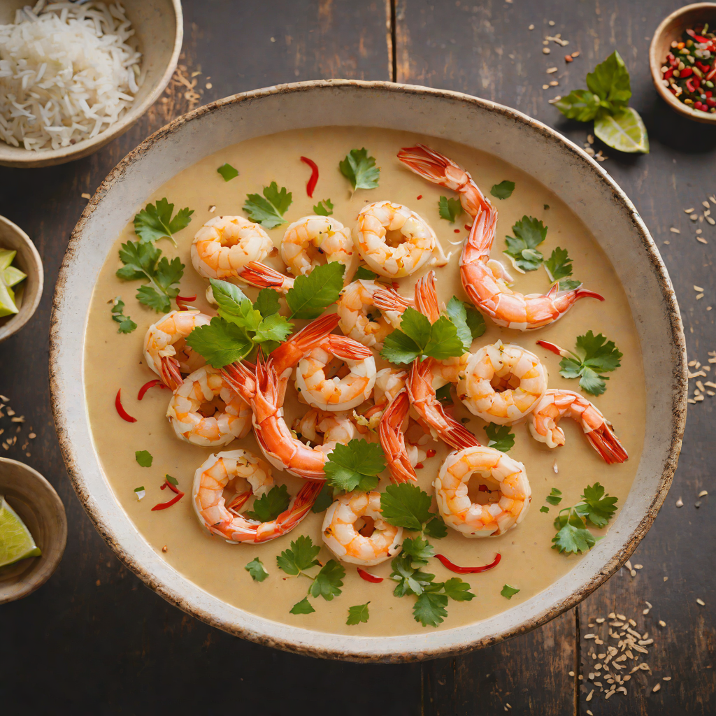 Thai-Style Spicy Coconut Shrimp Soup
