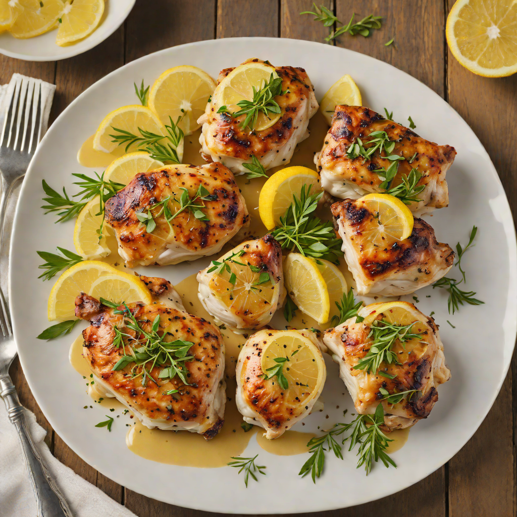 Pan-Seared Lemon Herb Chicken Thighs