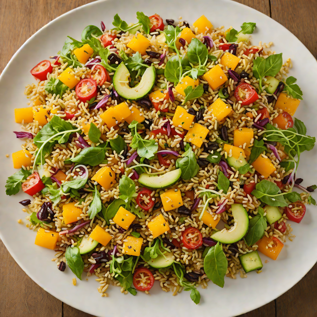 Warm Vegetable and Quinoa Salad with Citrus Vinaigrette