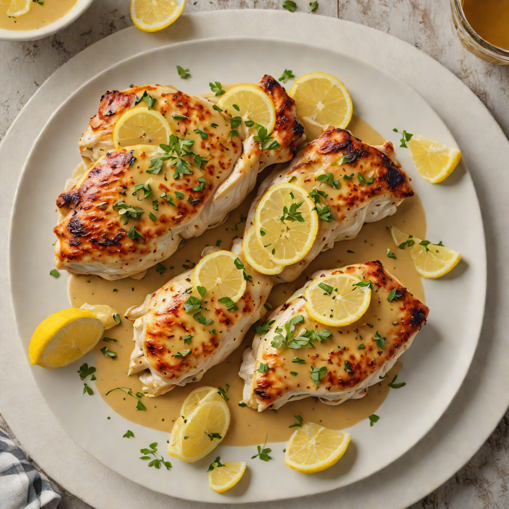 Pan-Seared Chicken with Old Bay and Lemon Butter Sauce
