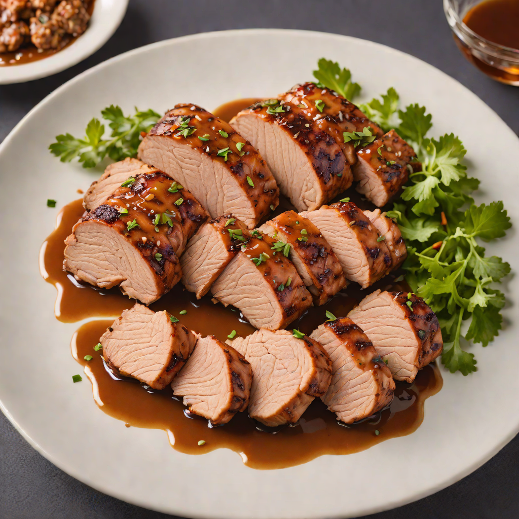Old Fashioned Spice-Rubbed Pork Tenderloin with Maple Glaze
