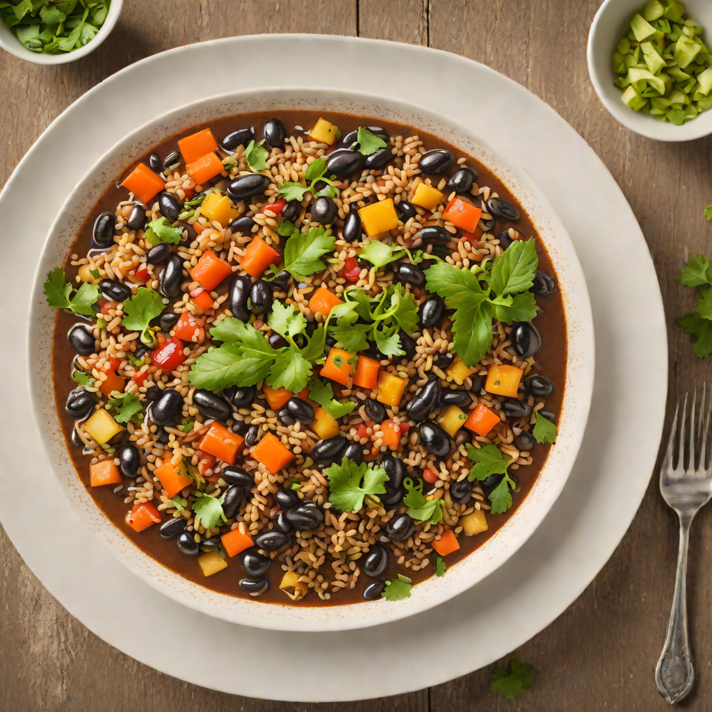 Braised Quinoa and Black Bean Stew with Andean Spices