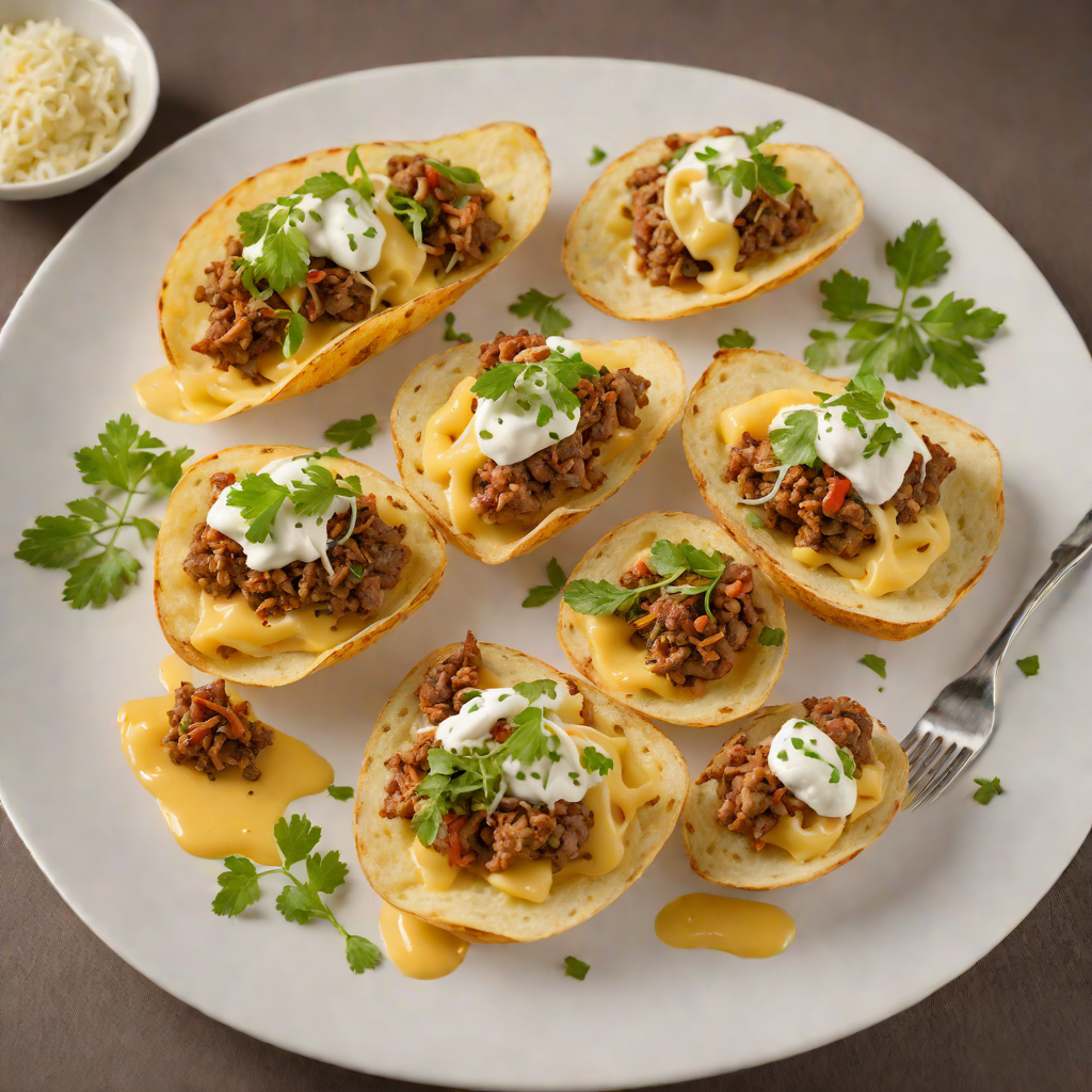Potato and Cheese Salteñas with Spiced Beef Filling