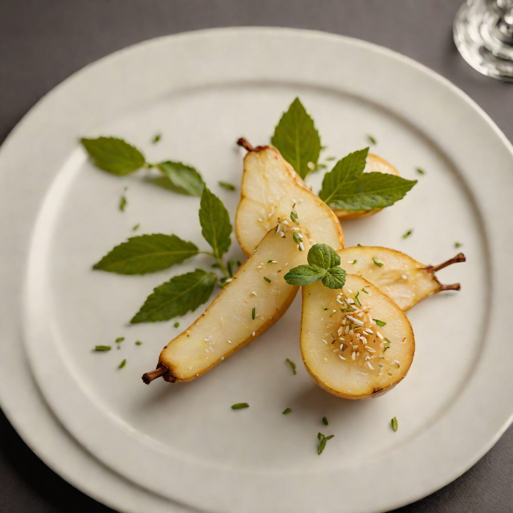 Herbal Pear Sparkler