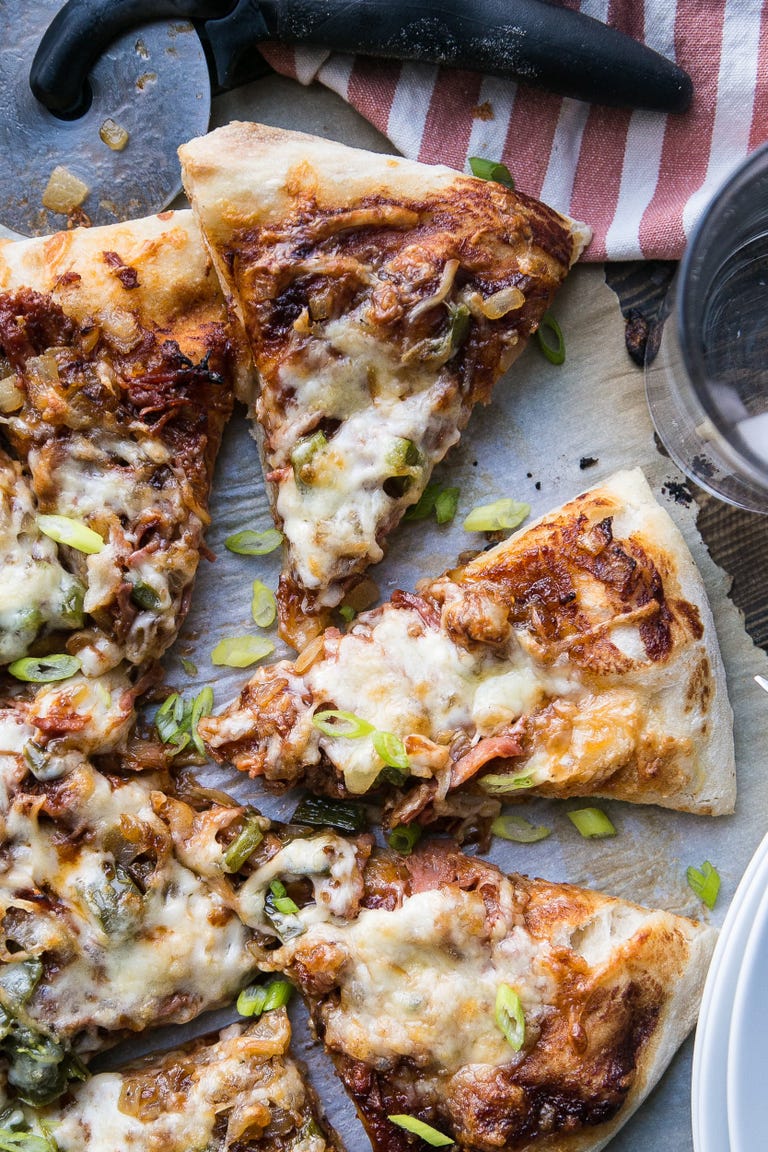 Serious BBQ Pulled Pork Pizza