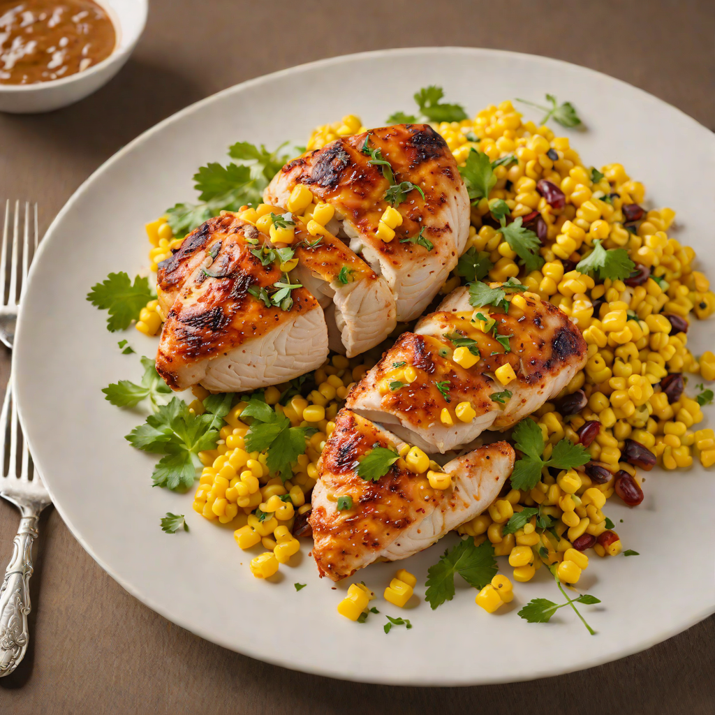 Pan-Seared Chicken with Smoky Paprika and Sautéed Texas Sweet Corn