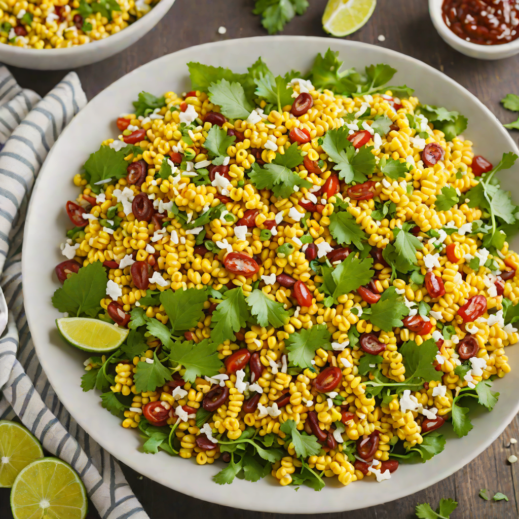 Chili-Spiced Mexican Street Corn Salad