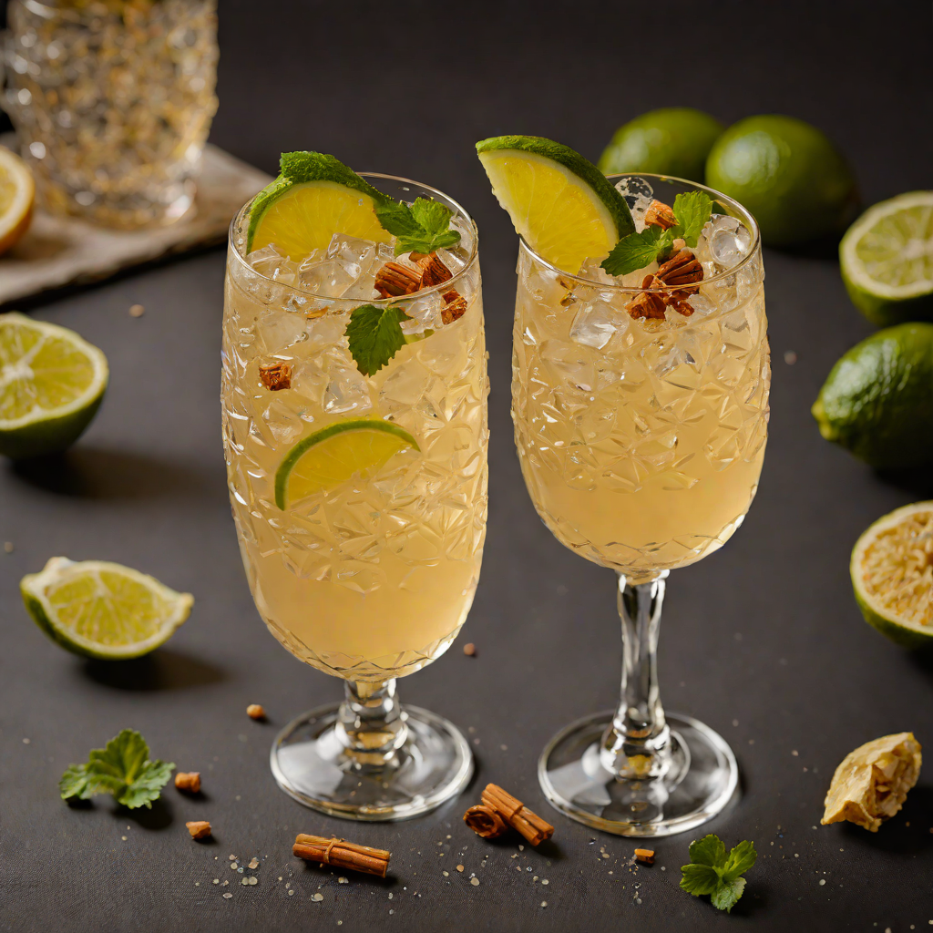 Ginger-Infused Spiced Tequila Sour