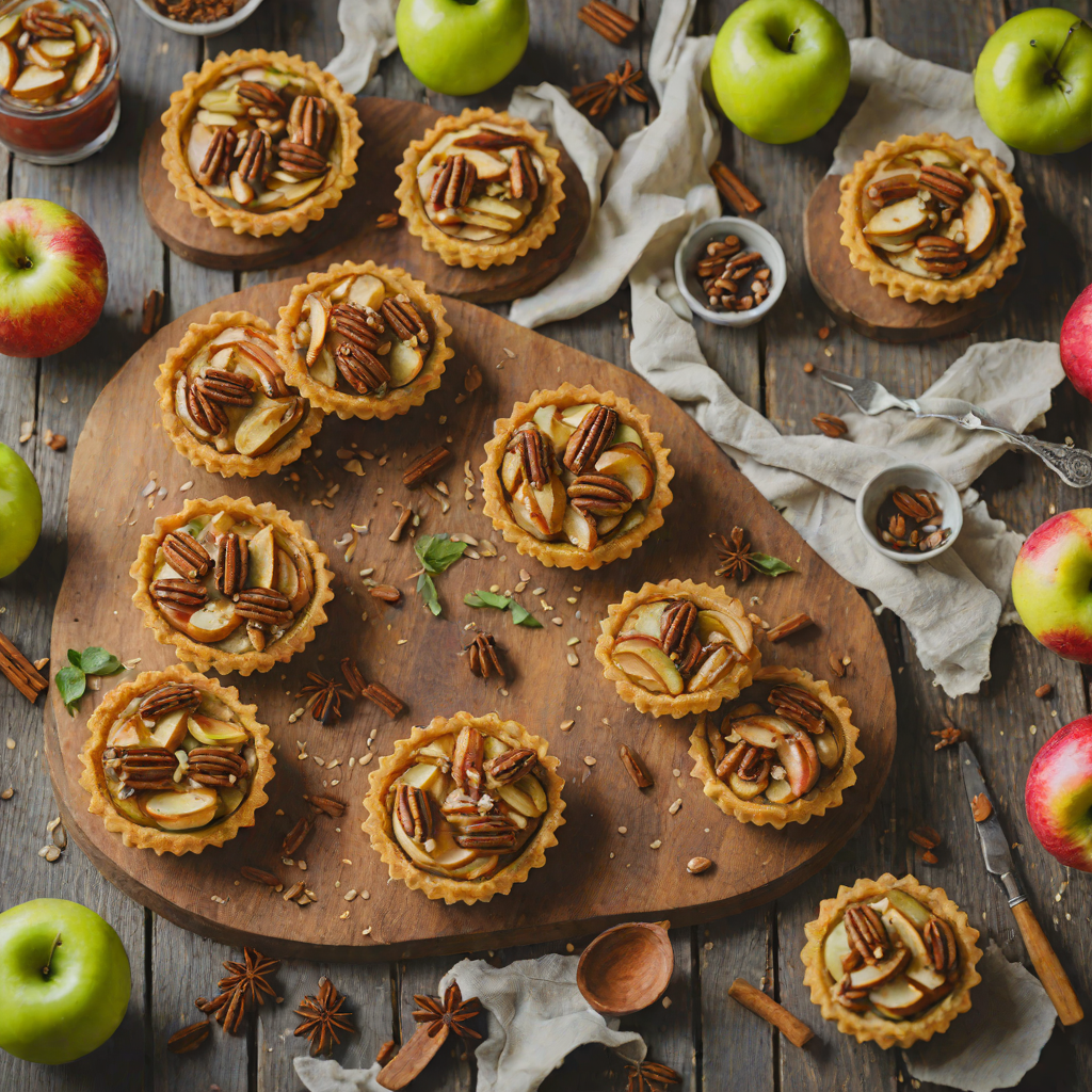 Mini Spiced Apple Cinnamon Tarts