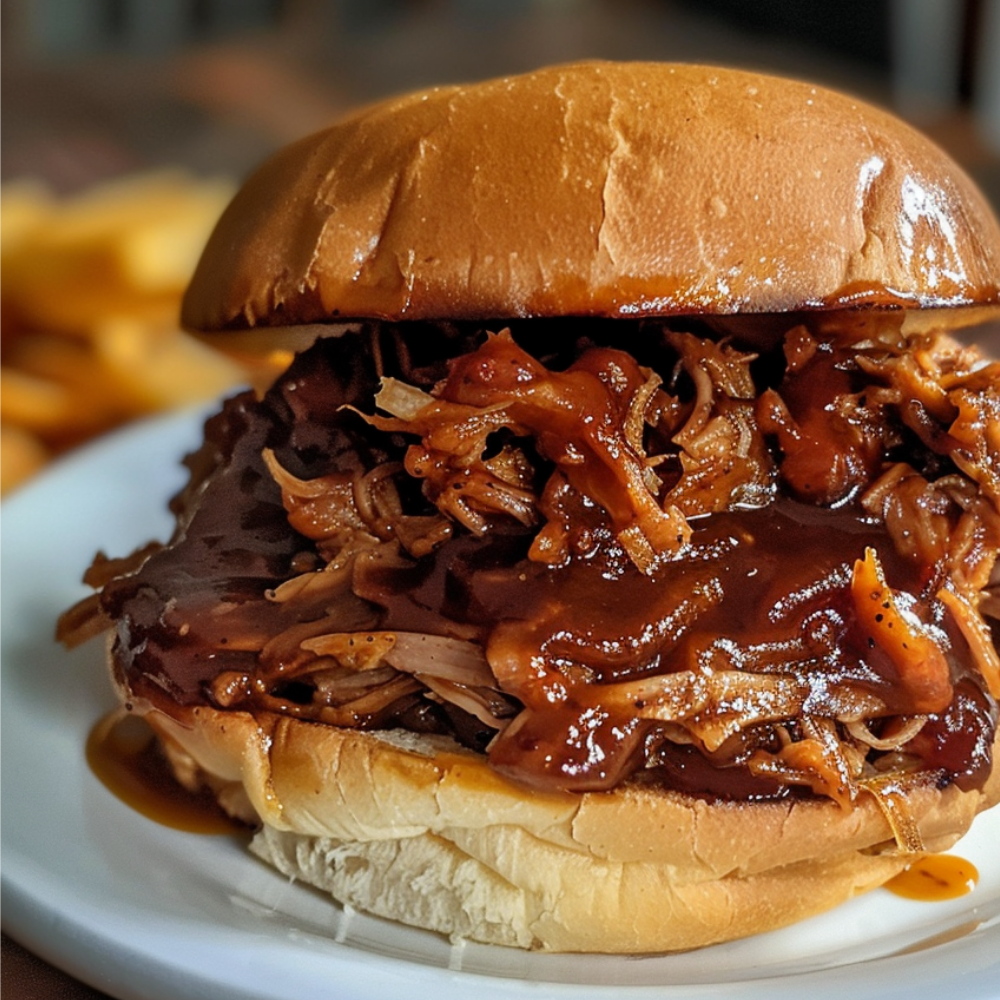 Southern-Style Spiced Pulled Pork Sandwich