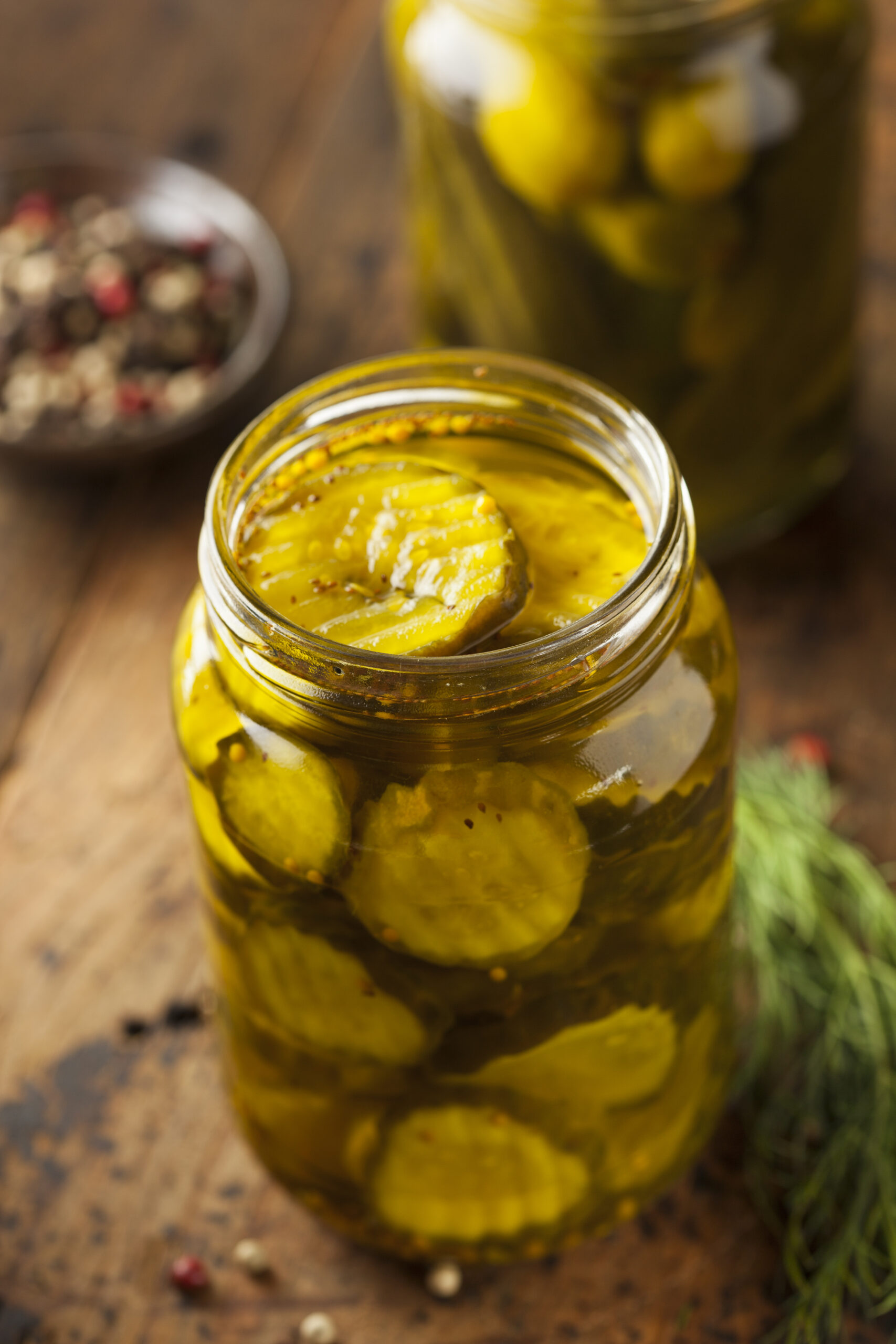 Pickle Brine Vodka Martini