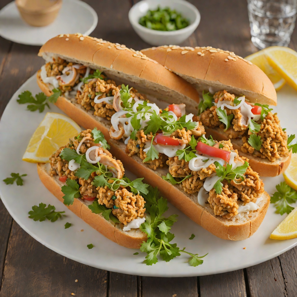 Pan-Seared Southern Style Oyster Po'Boy