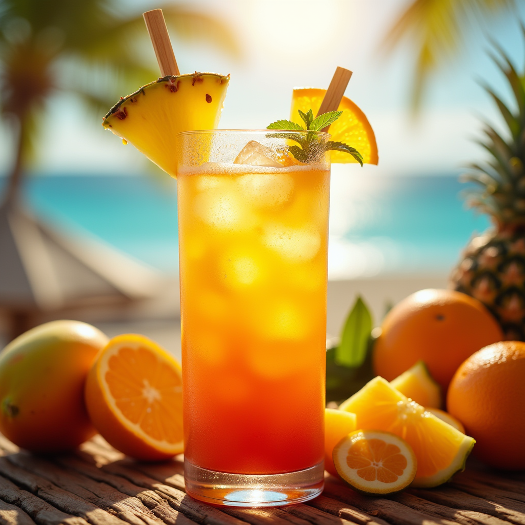 Tropical Sunrise Cooler