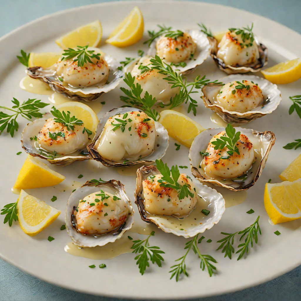 Pan-Seared Oyster Bar Style Scallops with Lemon Herb Butter
