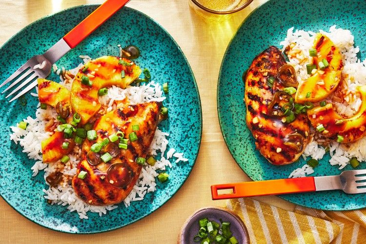 Pan-Seared Southern Style Chicken with Pineapple Glaze
