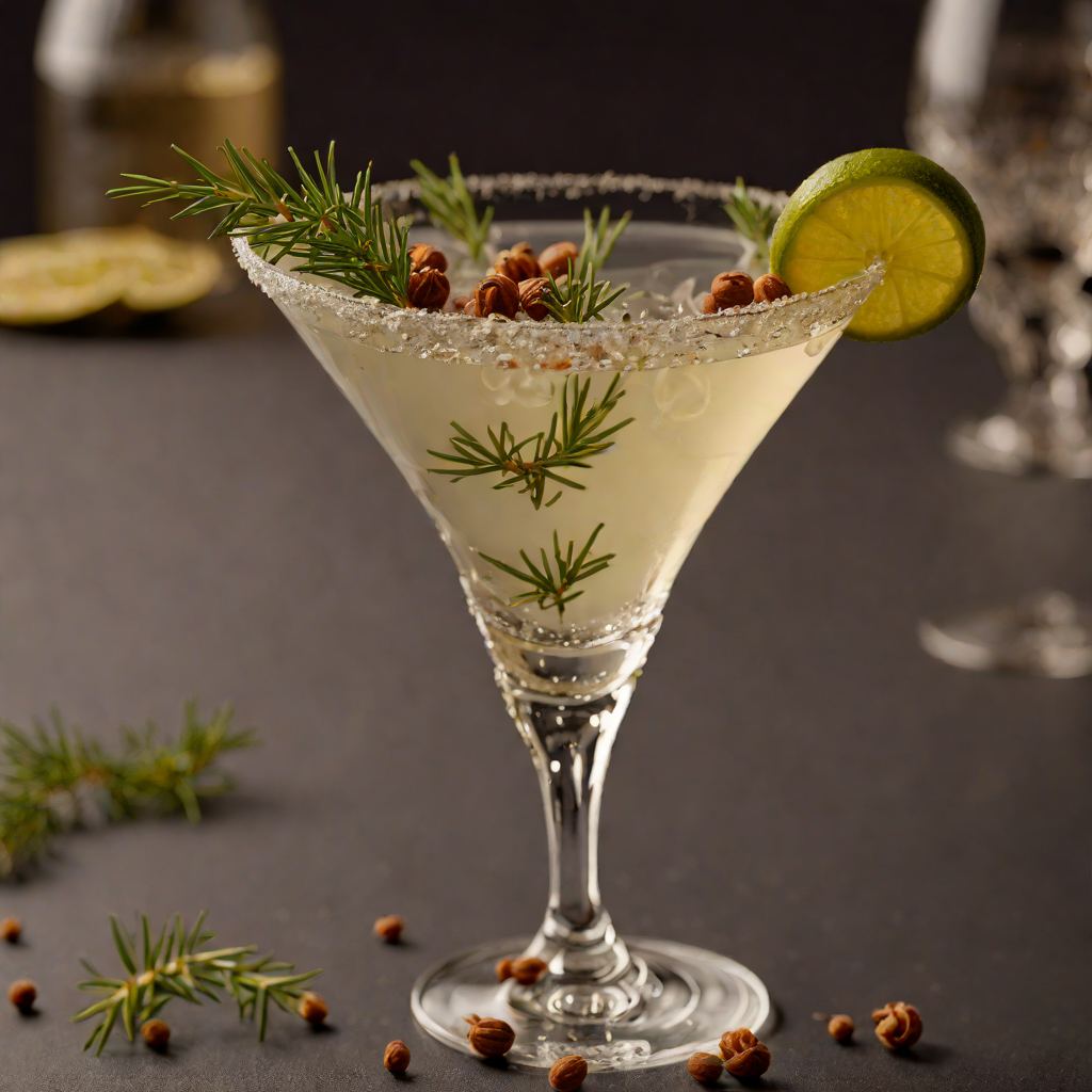 Juniper-Spiced Gin Martini