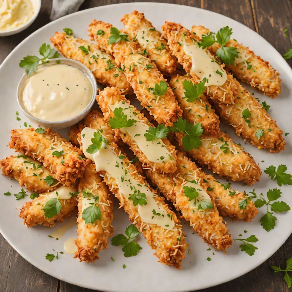 Oven-Baked Parmesan Chicken Tenders