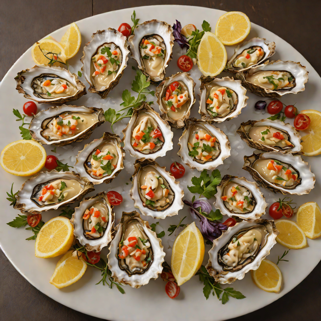 Roasted Oyster Bar-Style Seafood Platter