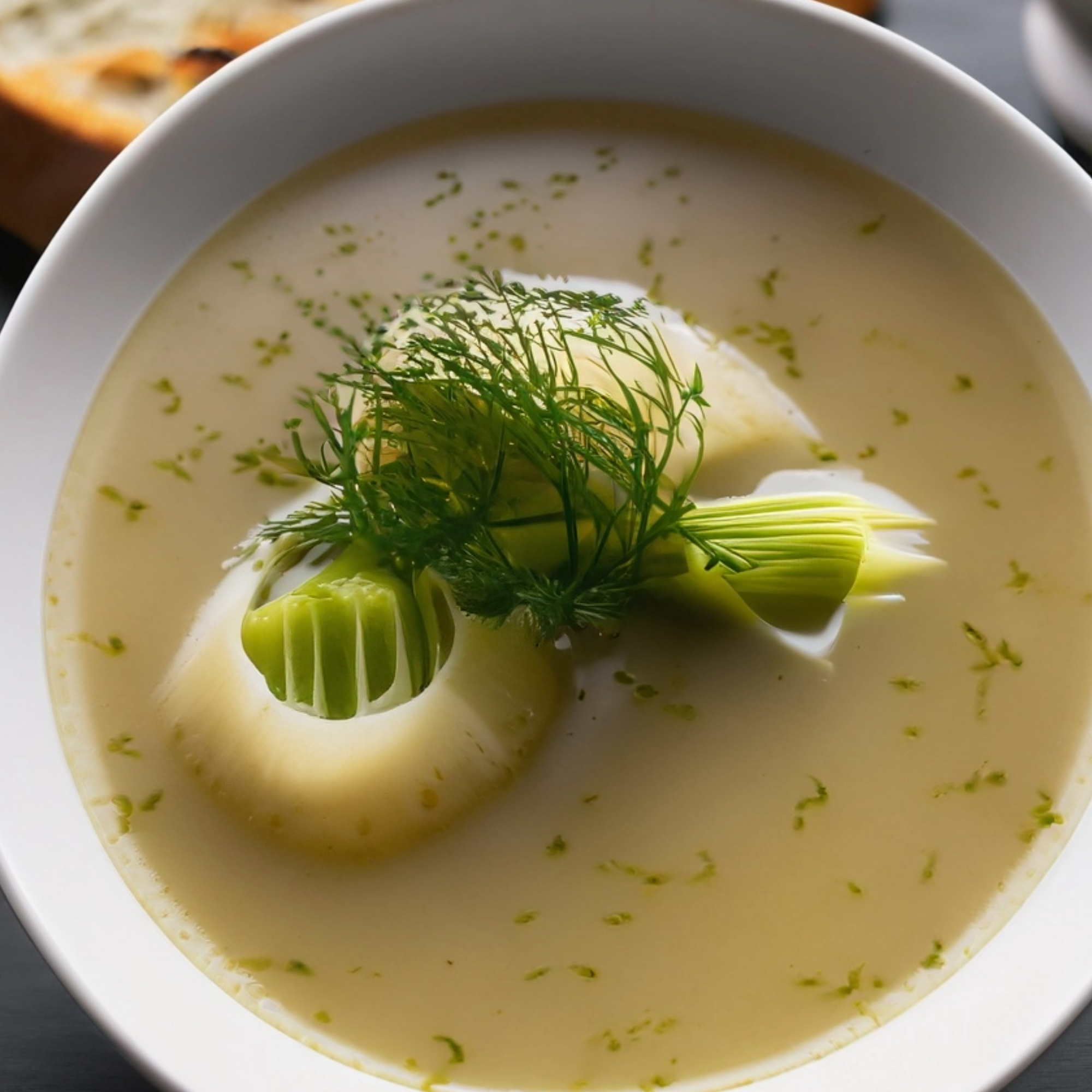 Fennel & Ginger Bloating-Relief Soup