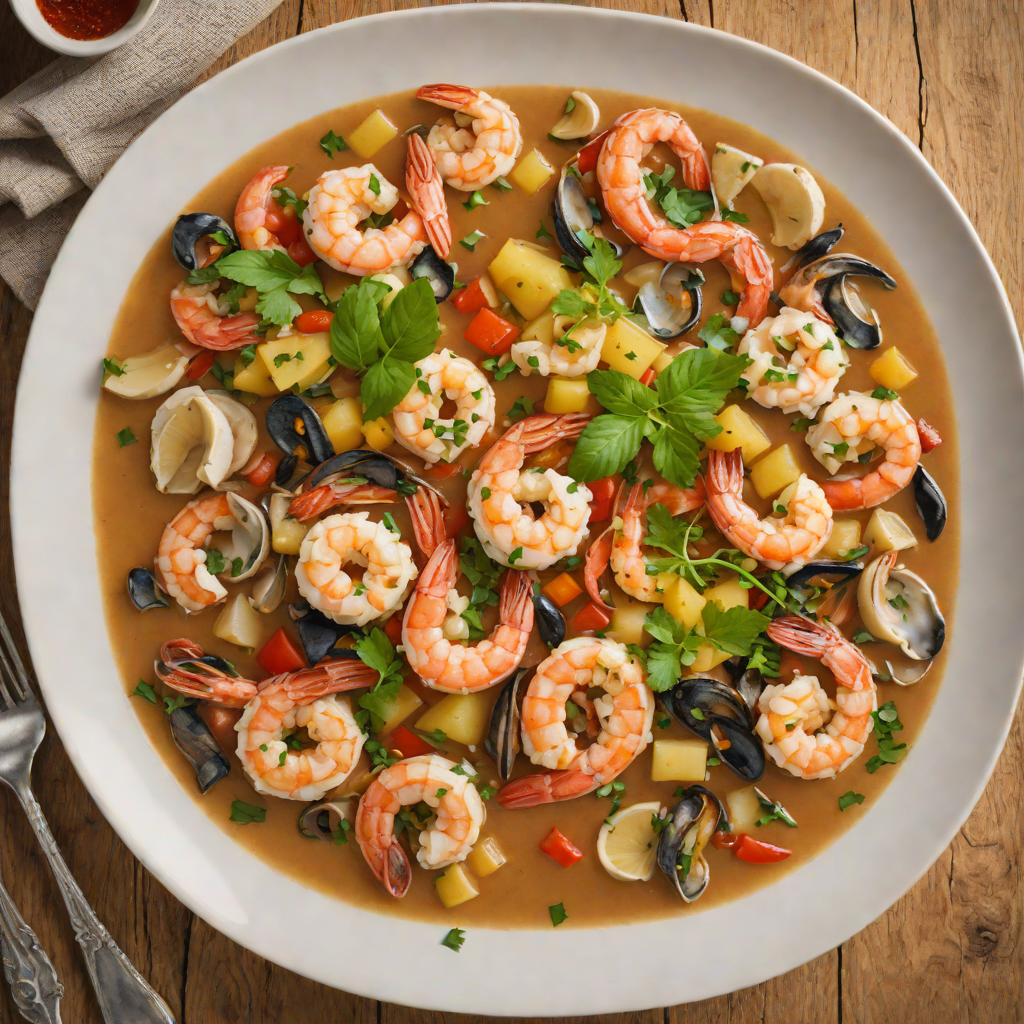Shrimp and Oyster Bayou-Style Stew