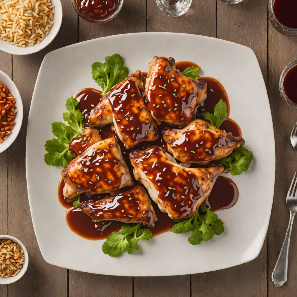 Pan-Seared Chicken with BBQ Glaze