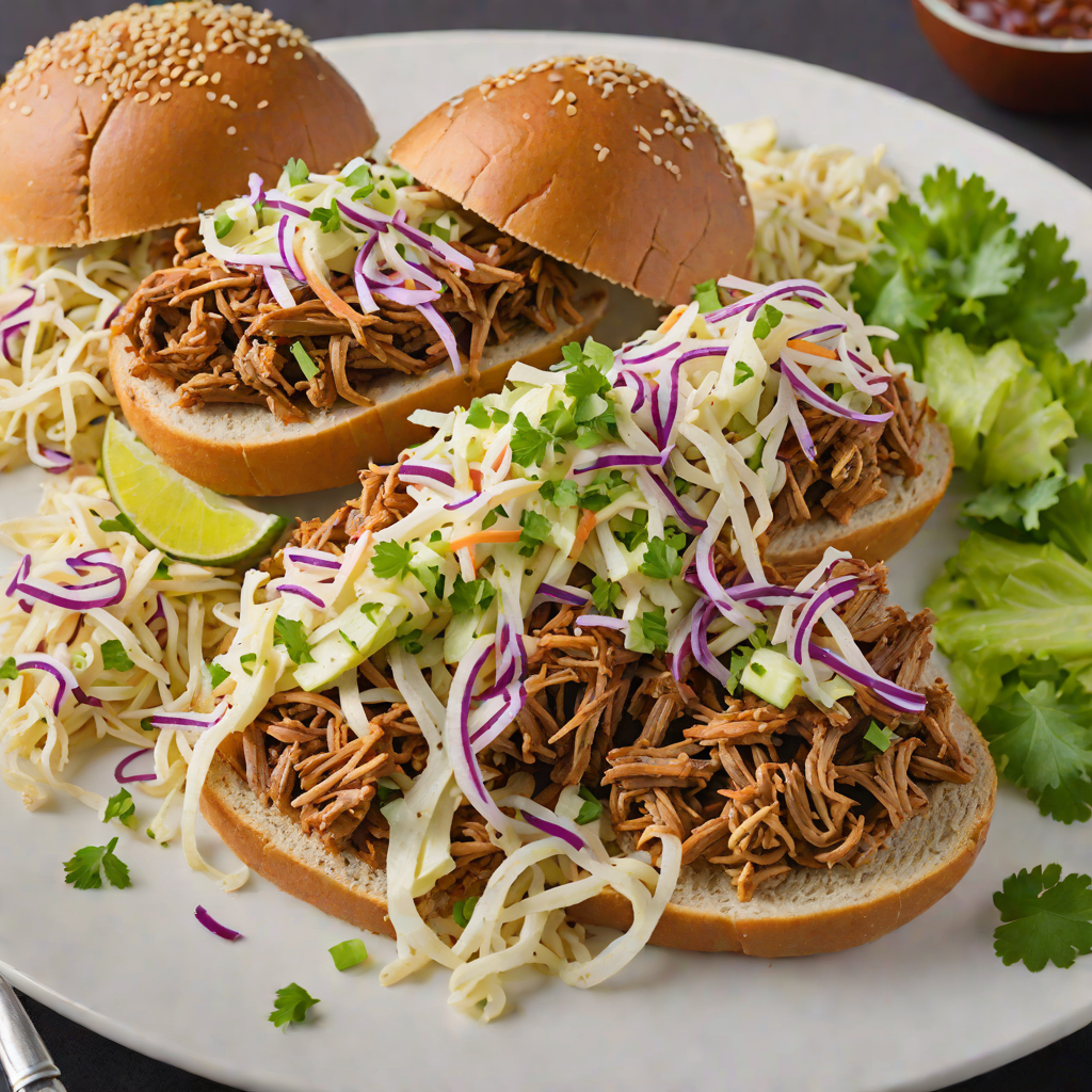Spicy Southern-Style Pulled Pork with Tangy Coleslaw