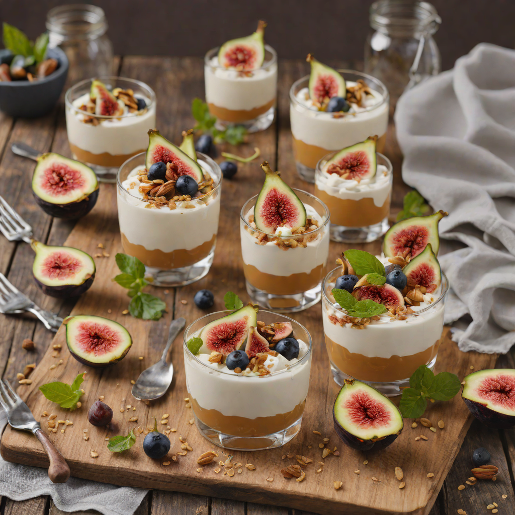 Honey-Roasted Fig and Yogurt Parfaits